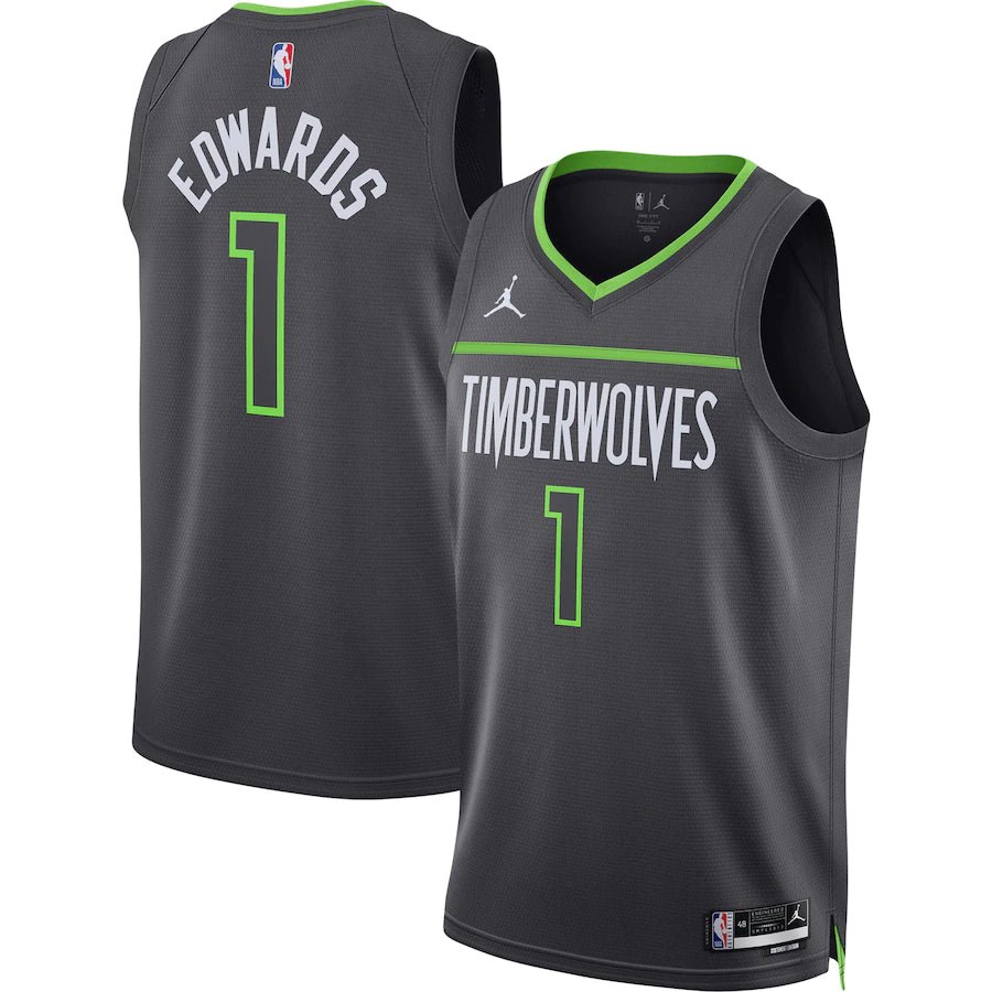 ANTHONY EDWARDS MINNESOTA TIMBERWOLVES 2022-23 STATEMENT JERSEY - Prime Reps