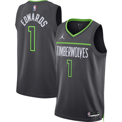 ANTHONY EDWARDS MINNESOTA TIMBERWOLVES 2022-23 STATEMENT JERSEY - Prime Reps