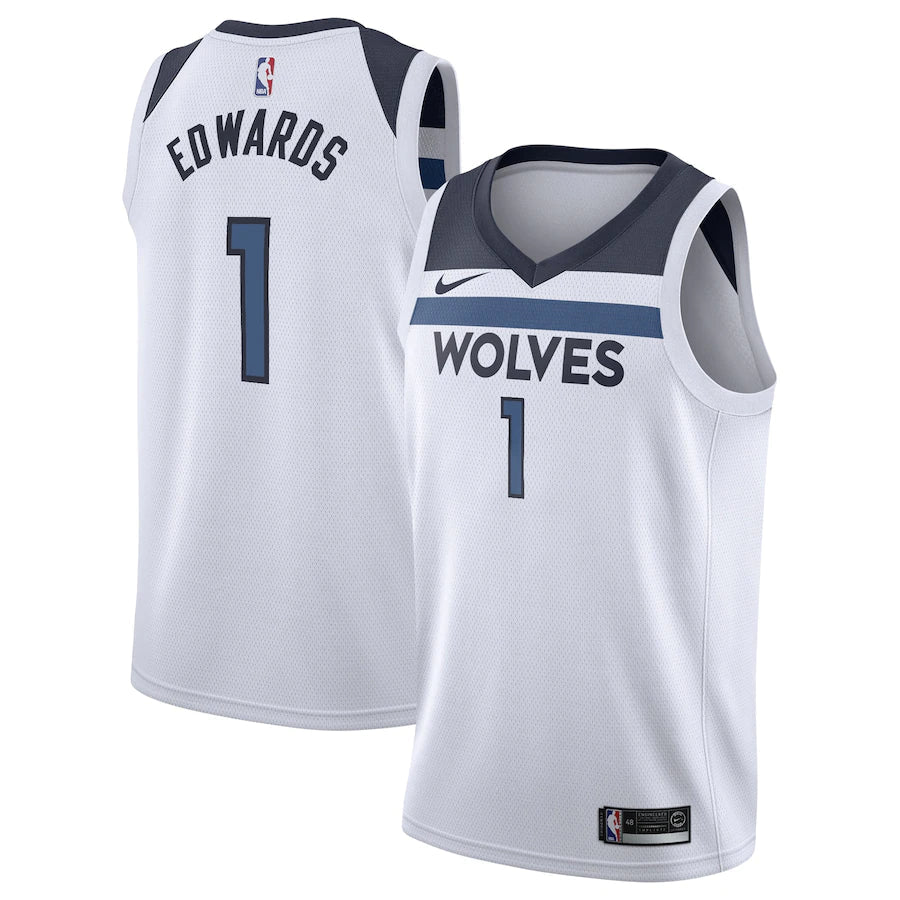 ANTHONY EDWARDS MINNESOTA TIMBERWOLVES ASSOCIATION JERSEY - Prime Reps