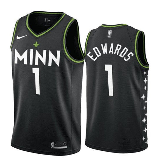 ANTHONY EDWARDS MINNESOTA TIMBERWOLVES CITY EDITION JERSEY - Prime Reps