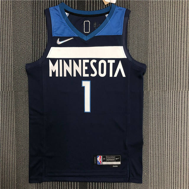 ANTHONY EDWARDS MINNESOTA TIMBERWOLVES ICON JERSEY - Prime Reps