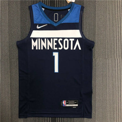 ANTHONY EDWARDS MINNESOTA TIMBERWOLVES ICON JERSEY - Prime Reps