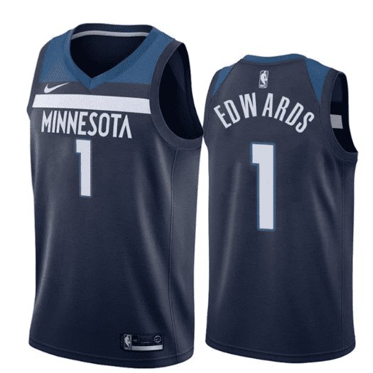 ANTHONY EDWARDS MINNESOTA TIMBERWOLVES ICON JERSEY - Prime Reps