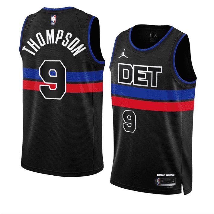 AUSAR THOMPSON DETROIT PISTONS STATEMENT JERSEY - Prime Reps