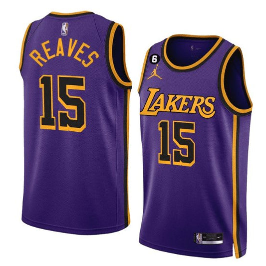 AUSTIN REAVES LOS ANGELES LAKERS 2022-23 STATEMENT JERSEY - Prime Reps