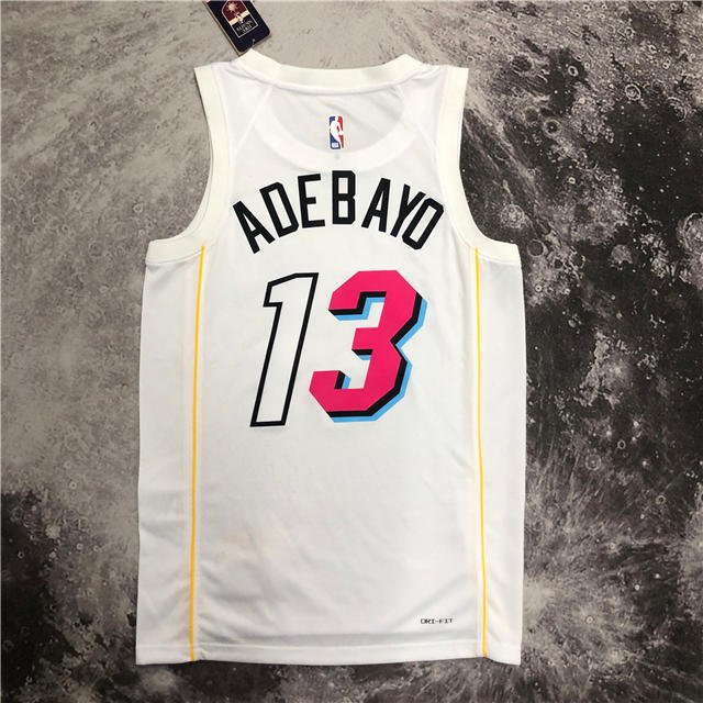 BAM ADEBAYO MIAMI HEAT 2022-23 CITY EDITION JERSEY - Prime Reps