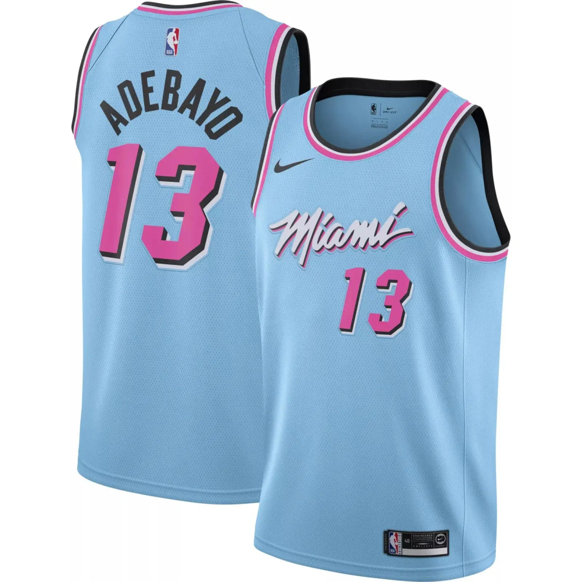 BAM ADEBAYO MIAMI HEAT VICE CITY EDITION JERSEY - Prime Reps