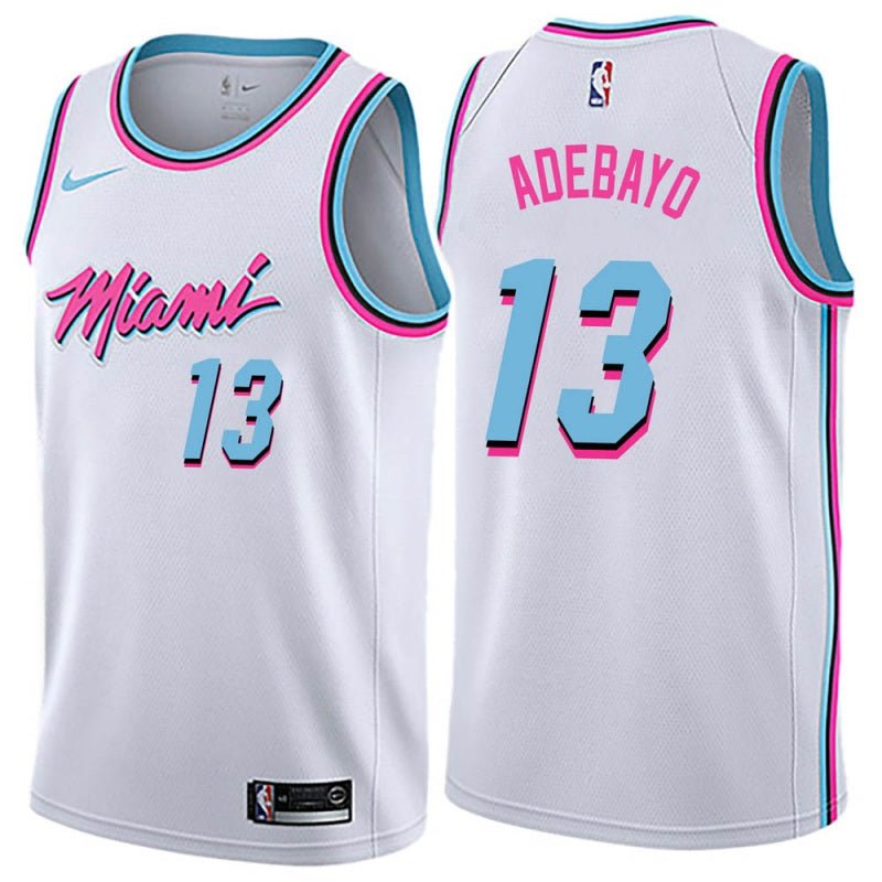 BAM ADEBAYO MIAMI HEAT VICE CITY EDITION JERSEY - Prime Reps