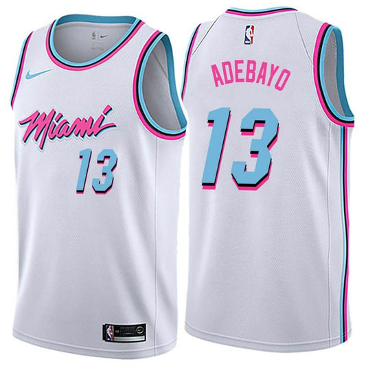 BAM ADEBAYO MIAMI HEAT VICE CITY EDITION JERSEY - Prime Reps