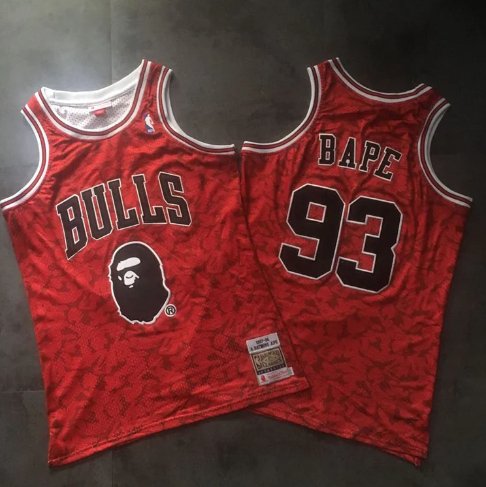 BAPE CHICAGO BULLS JERSEY - Prime Reps