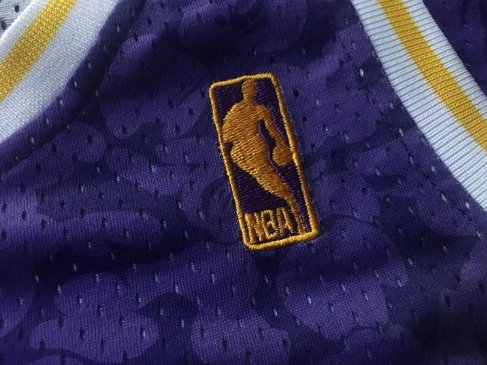 BAPE LOS ANGELES LAKERS JERSEY - Prime Reps