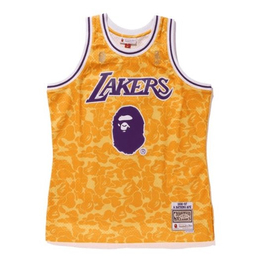 BAPE LOS ANGELES LAKERS JERSEY - Prime Reps