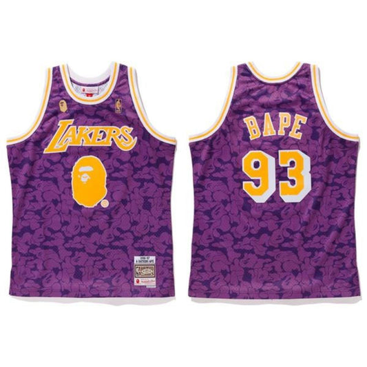 BAPE LOS ANGELES LAKERS JERSEY - Prime Reps