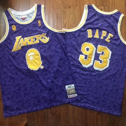 BAPE LOS ANGELES LAKERS JERSEY - Prime Reps