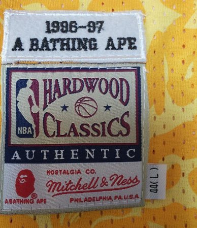 BAPE LOS ANGELES LAKERS JERSEY - Prime Reps