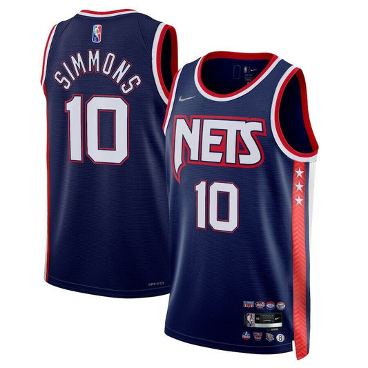BEN SIMMONS BROOKLYN NETS 2021-22 CITY EDITION JERSEY - Prime Reps