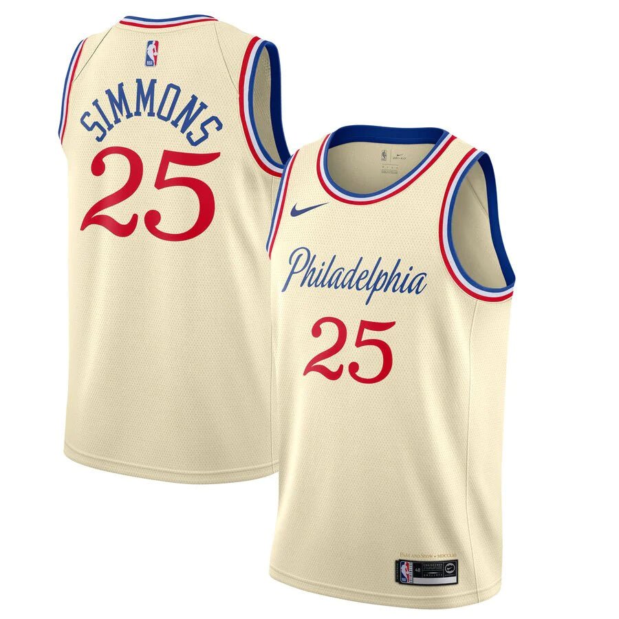 BEN SIMMONS PHILADELPHIA 76ERS CITY EDITION JERSEY - Prime Reps