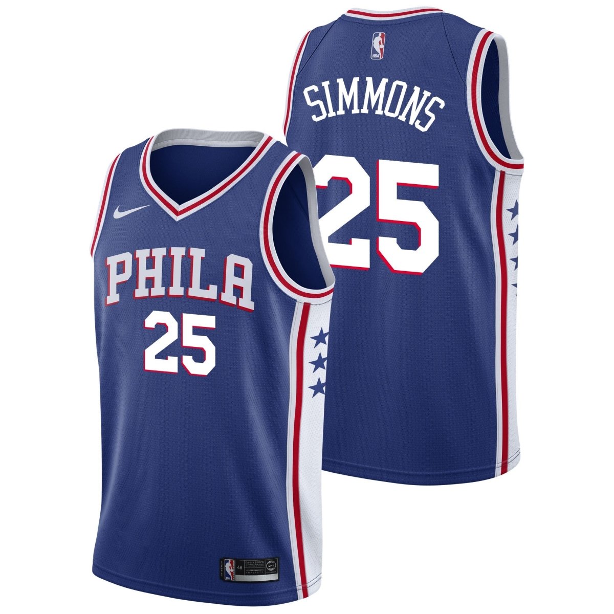 BEN SIMMONS PHILADELPHIA 76ERS ICON JERSEY - Prime Reps