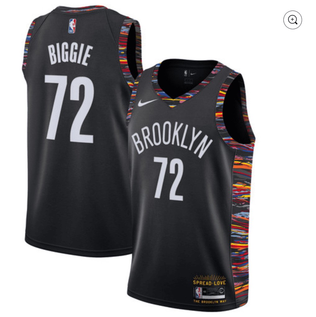 BIGGIE BROOKLYN NETS CITY EDITION JERSEY - Prime Reps
