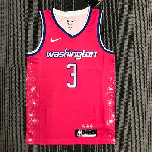 Men's Washington Wizards Bradley Beal Fanatics Branded Pink 2022/23  Fastbreak Jersey - City Edition