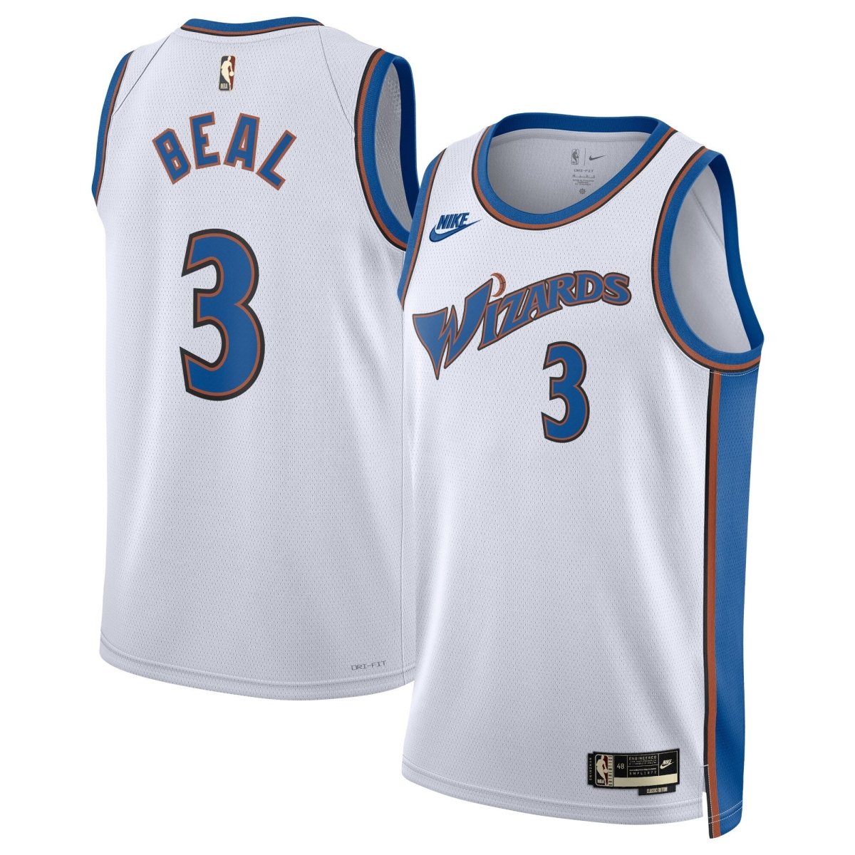 BRADLEY BEAL WASHINGTON WIZARDS 2022-23 CLASSIC EDITION JERSEY - Prime Reps