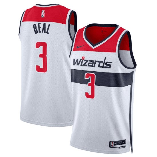 BRADLEY BEAL WASHINGTON WIZARDS ASSOCIATION JERSEY - Prime Reps