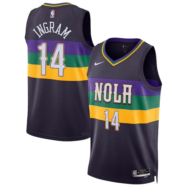 BRANDON INGRAM NEW ORLEANS PELICANS 2022-23 CITY EDITION JERSEY - Prime Reps
