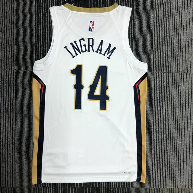 BRANDON INGRAM NEW ORLEANS PELICANS ASSOCIATION JERSEY - Prime Reps