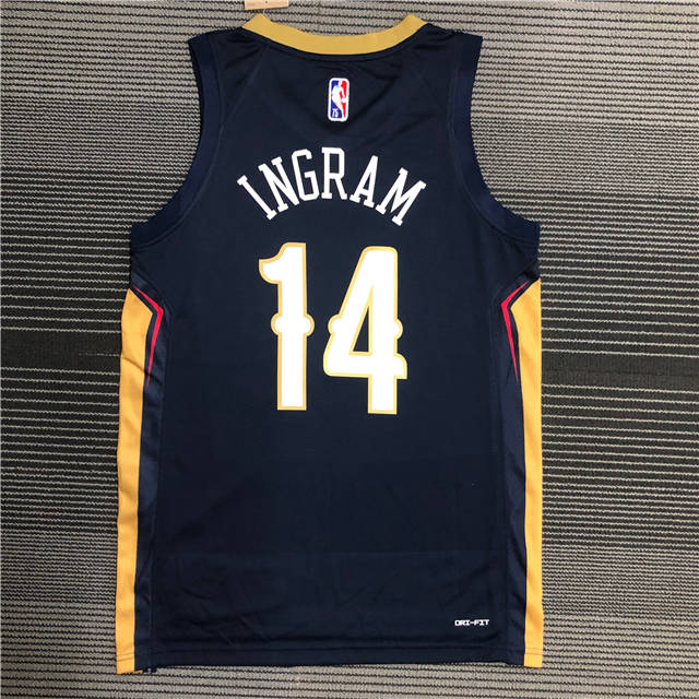 BRANDON INGRAM NEW ORLEANS PELICANS ICON JERSEY - Prime Reps