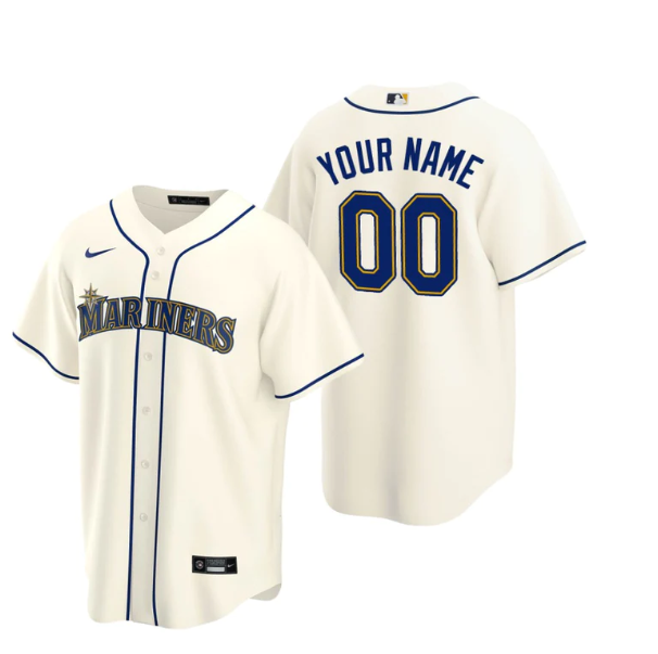 CUSTOM SEATTLE MARINERS MLB JERSEY