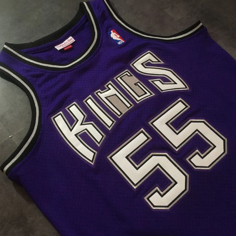 Jason Williams Kings Throwback Jersey, Sacramento Kings throwback jersey, basketball fan apparel, NBA history merchandise, Jason Williams name and number jersey, purple Kings jersey, iconic basketball apparel, vintage sports gear, Jason Williams fan jersey, Kings legacy.