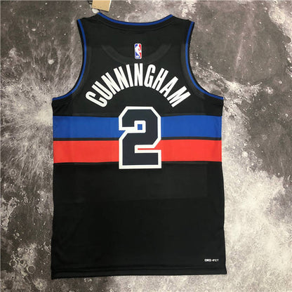 CADE CUNNINGHAM DETROIT PISTONS 2022-23 STATEMENT JERSEY - Prime Reps