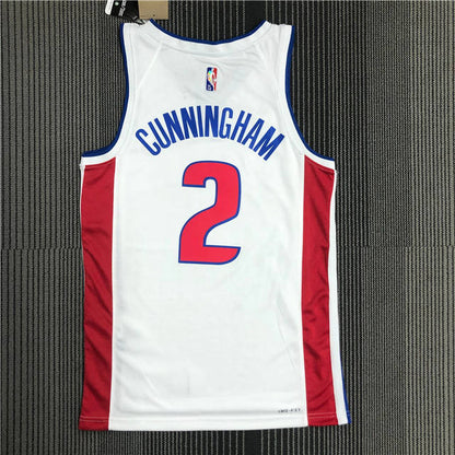 CADE CUNNINGHAM DETROIT PISTONS ASSOCIATION JERSEY - Prime Reps