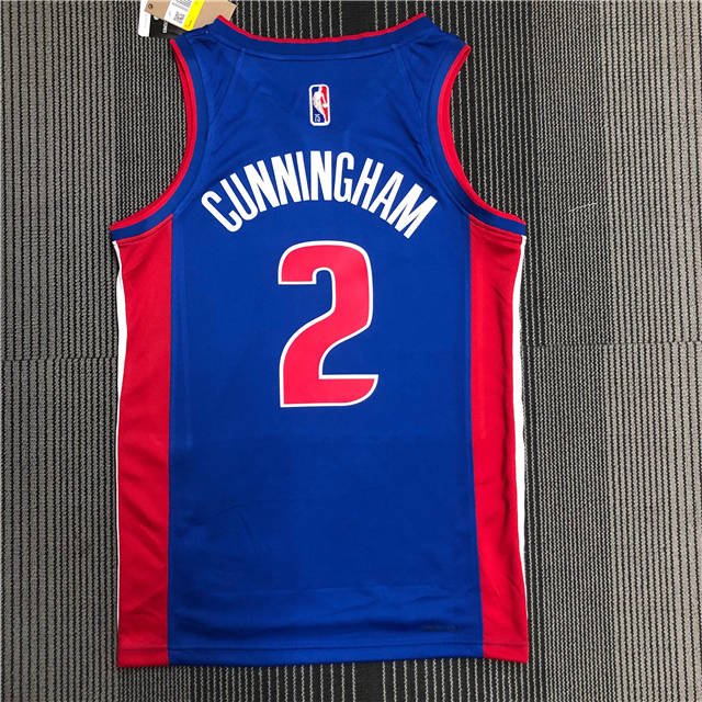 CADE CUNNINGHAM DETROIT PISTONS ICON JERSEY - Prime Reps
