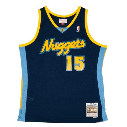 CARMELO ANTHONY DENVER NUGGETS THROWBACK JERSEY - Prime Reps
