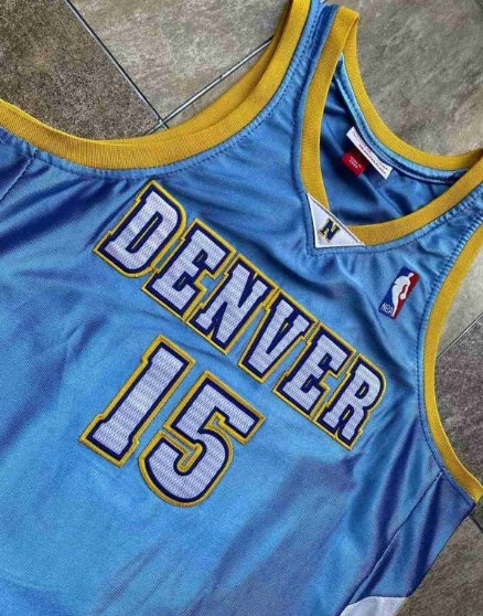 CARMELO ANTHONY DENVER NUGGETS THROWBACK JERSEY - Prime Reps