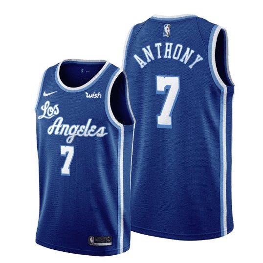 CARMELO ANTHONY LOS ANGELES LAKERS CLASSIC JERSEY - Prime Reps