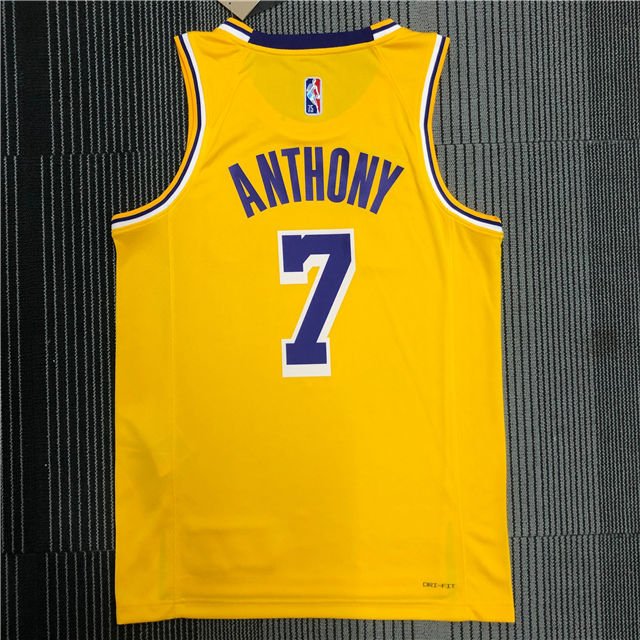 CARMELO ANTHONY LOS ANGELES LAKERS ICON JERSEY - Prime Reps
