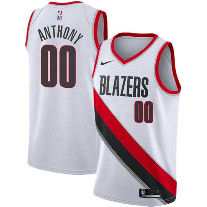 CARMELO ANTHONY PORTLAND TRAIL BLAZERS ASSOCIATION JERSEY - Prime Reps