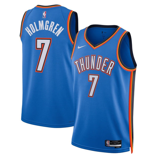 CHET HOLMGREN OKLAHOMA CITY THUNDER ICON JERSEY - Prime Reps