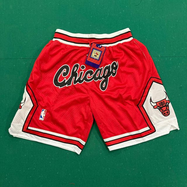 Buy Just Don NBA Houston Rockets Red Retro Basketball Shorts