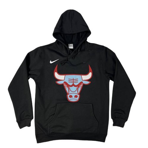 CHICAGO BULLS COTTON PULLOVER HOODIE - Prime Reps