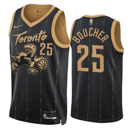 CHRIS BOUCHER TORONTO RAPTORS 2021-22 CITY EDITION JERSEY - Prime Reps