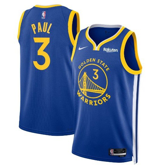 CHRIS PAUL GOLDEN STATE WARRIORS ICON JERSEY - Prime Reps
