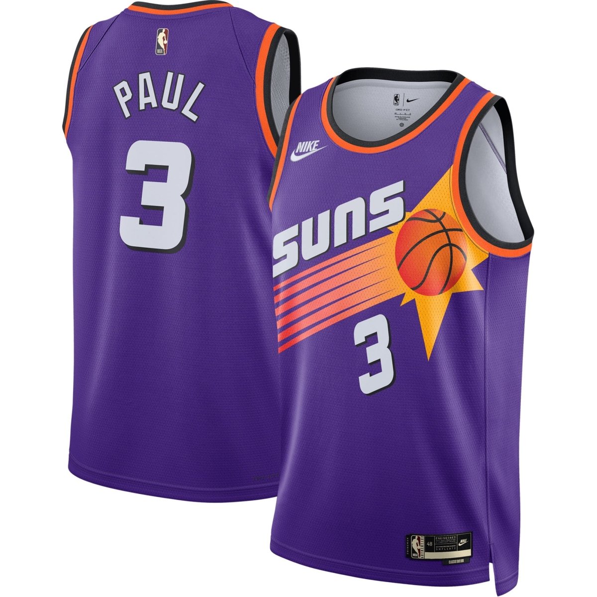 CHRIS PAUL PHOENIX SUNS 2022-23 CLASSIC JERSEY - Prime Reps