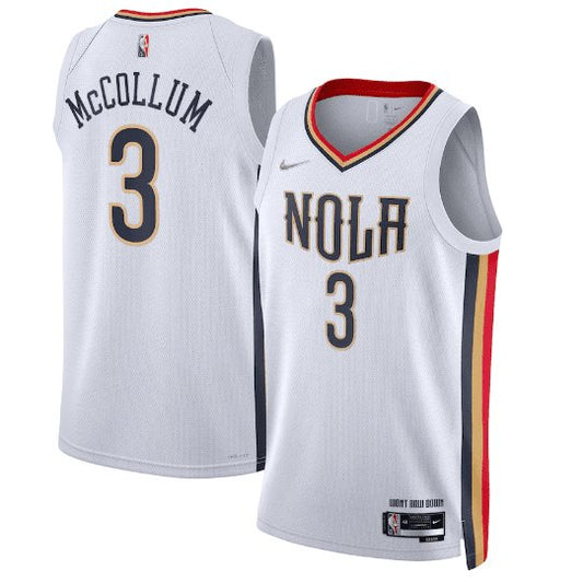 C.J MCCOLLUM NEW ORLEANS PELICANS 2021-22 CITY EDITION JERSEY - Prime Reps