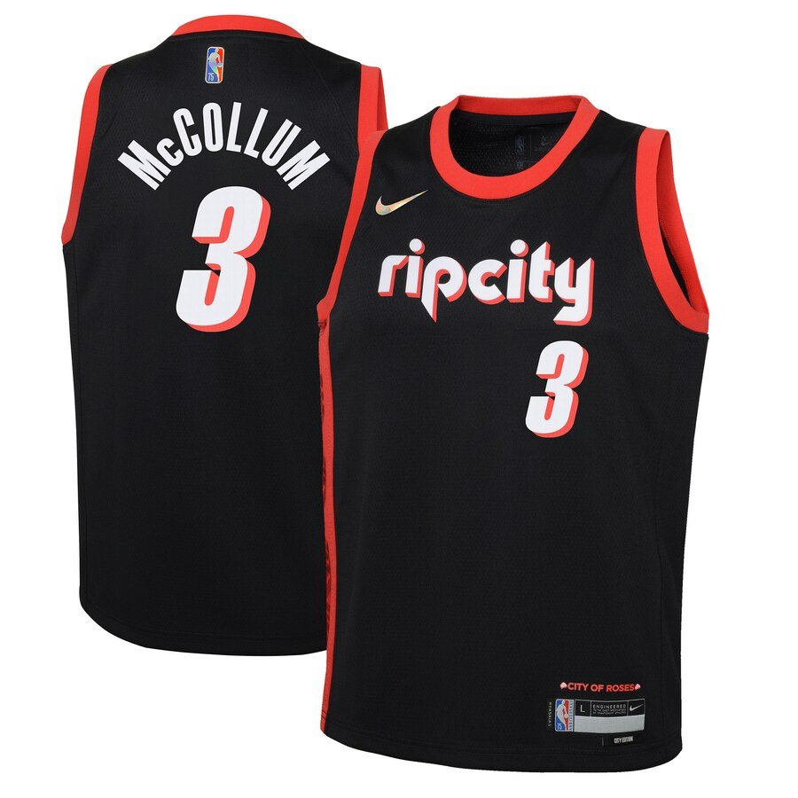 C.J MCCOLLUM PORTLAND TRAIL BLAZERS 2021-22 CITY EDITION JERSEY - Prime Reps