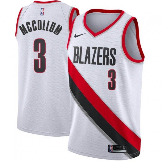 C.J MCCOLLUM PORTLAND TRAIL BLAZERS ASSOCIATION JERSEY - Prime Reps