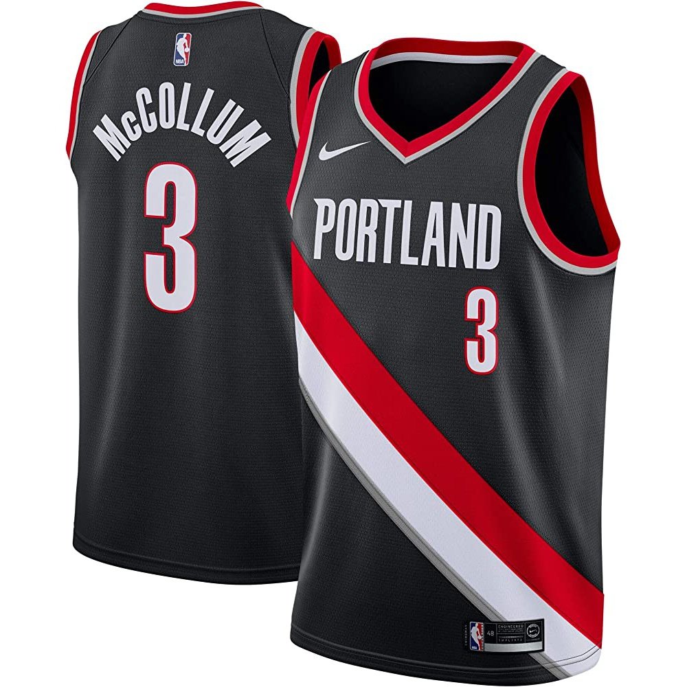 C.J MCCOLLUM PORTLAND TRAIL BLAZERS ICON JERSEY - Prime Reps