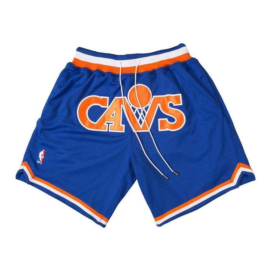 CLEVELAND CAVALIERS BASKETBALL THROWBACK SHORTS - Prime Reps